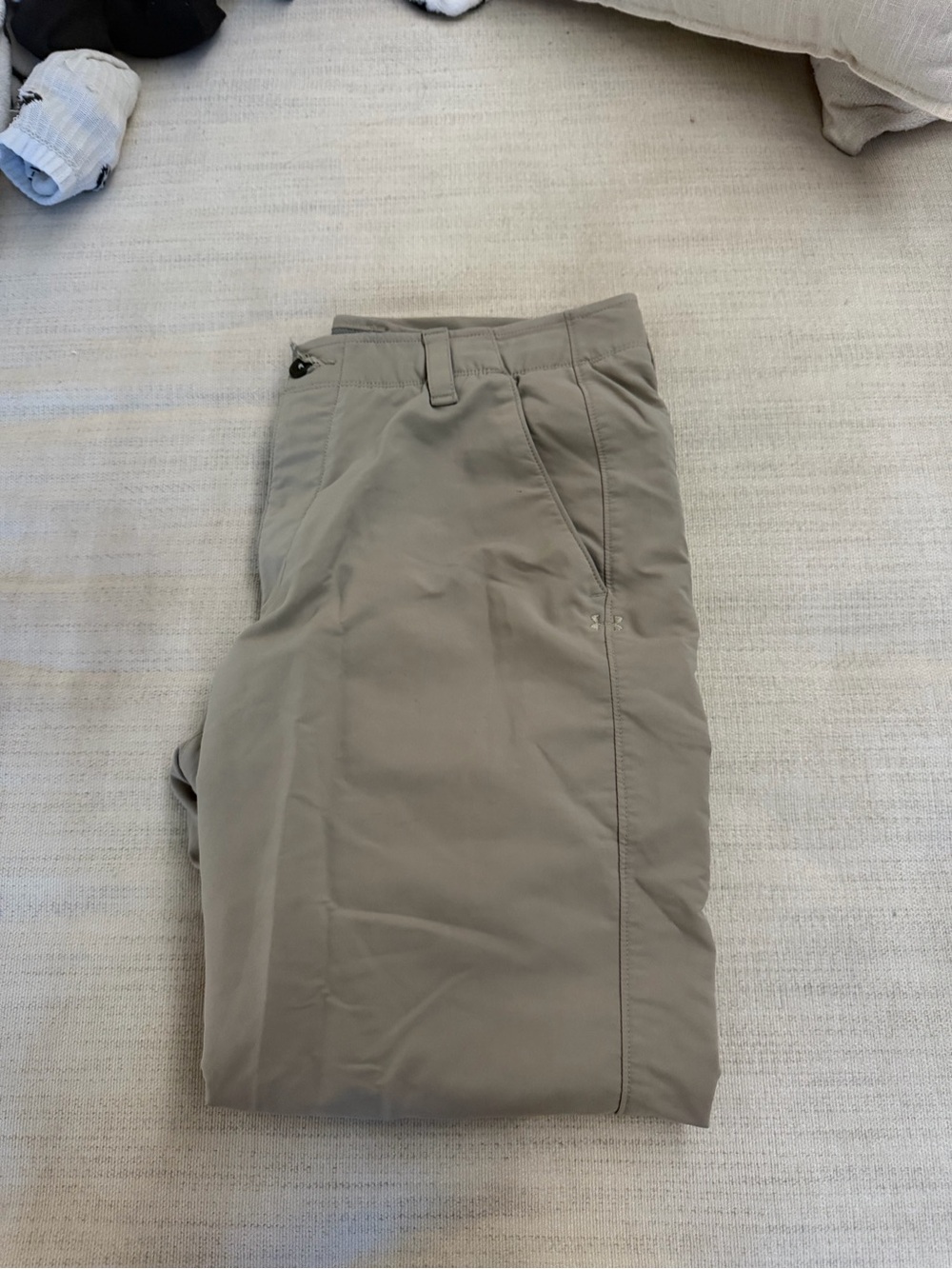 Under Armour Men's Khaki/Tan Performance Pants